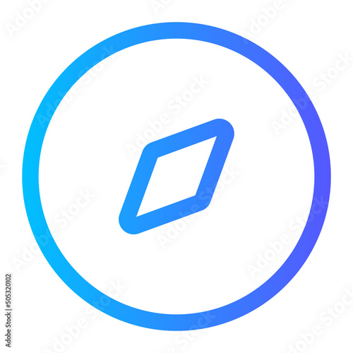 compas gradient icon
