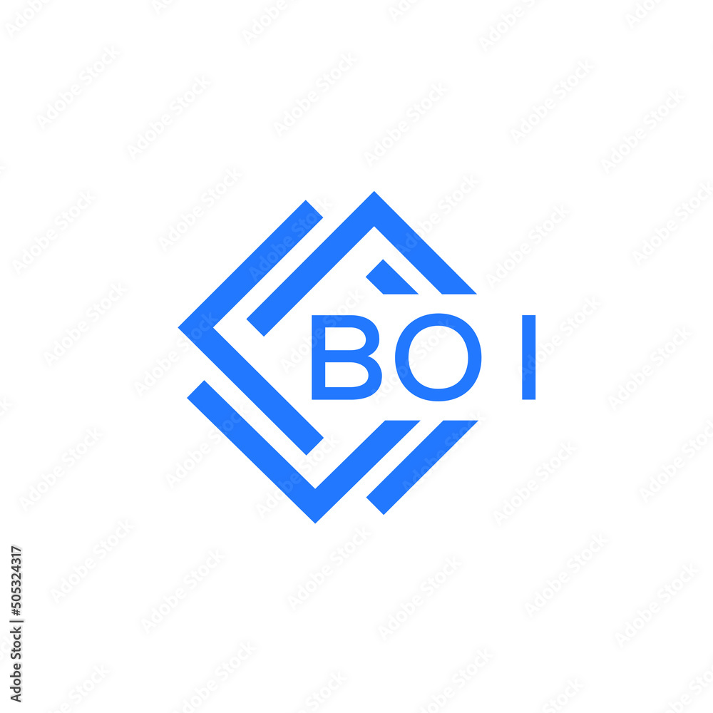 BOI technology letter logo design on white background. BOI creative initials technology letter logo concept. BOI technology letter design. BOI technology letter logo design on white background. BOI creative initials technology letter logo concept. BOI technology letter design.