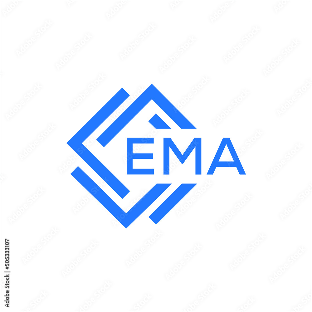 EMA technology letter logo design on white background. EMA creative initials technology letter logo concept. EMA technology letter design. EMA technology letter logo design on white background. EMA creative initials technology letter logo concept. EMA technology letter design.