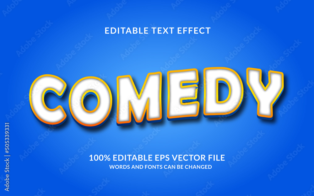 Comedy Text Effect