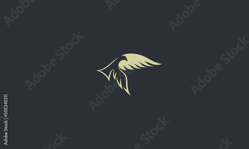 Flying bird dove logo