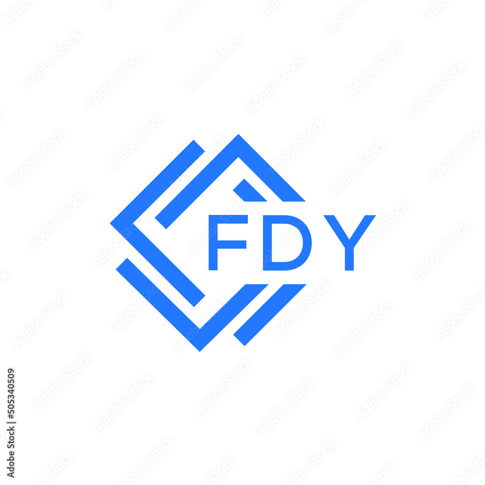FDY technology letter logo design on white background. FDY creative initials technology letter logo concept. FDY technology letter design. FDY technology letter logo design on white background. FDY creative initials technology letter logo concept. FDY technology letter design.