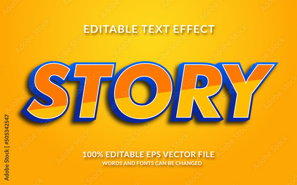 Story Text Effect