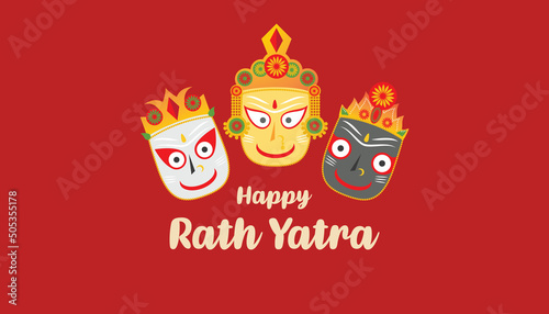 Rath Yatra Indian Festival background