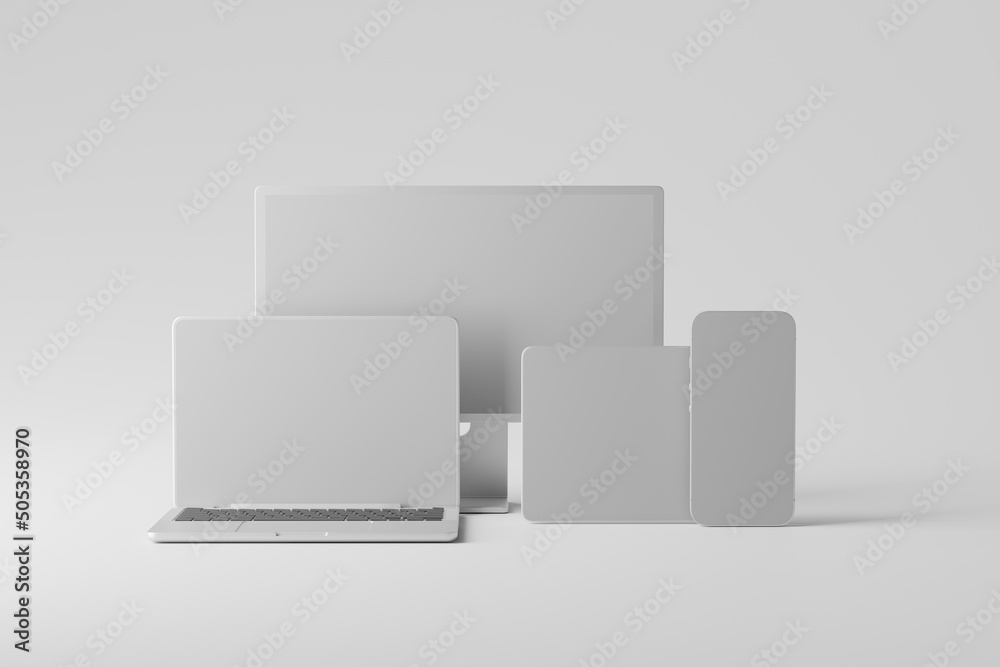Modern Concept Mobile Device Modern Concept Mobile Device