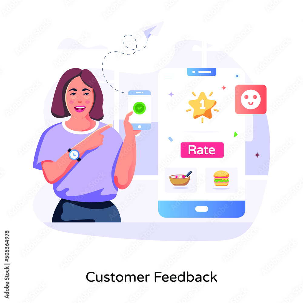 Fototapeta premium Customer Feedback