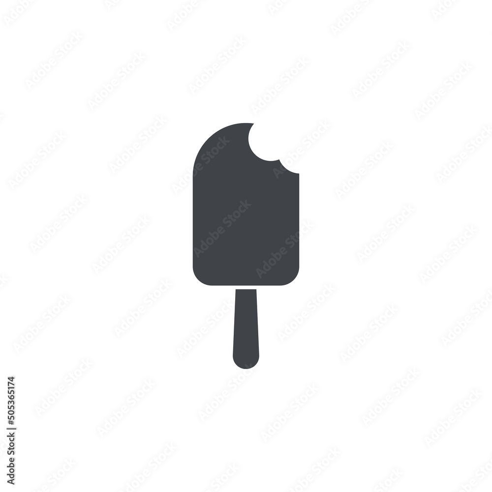 Ice cream icon. Eskimo simple illustration. Ice cream icon. Eskimo simple illustration.