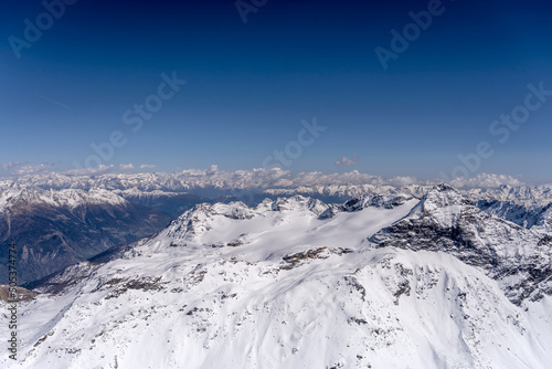 white and velvety snowy slopes north of Scalino peak, Italy © hal_pand_108