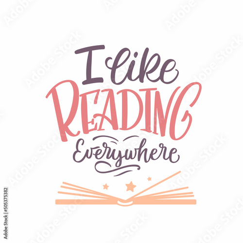 Lettering illustration of 