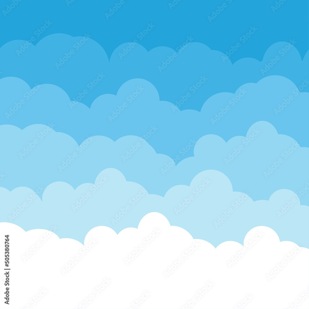 Clouds on blue sky background.Blue sky background with clouds