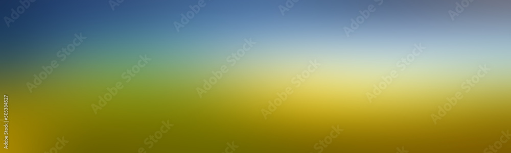 Wide abstract colorful smooth design gradient mesh background light medium brown. Glare abstract color texture pale blue. Template mock up for display of product.