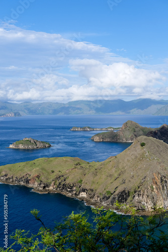 Padar Island is one of the islands in the Komodo National Park. Padar Island has a very amazing landscape  especially if we look at the view from the top of the island.