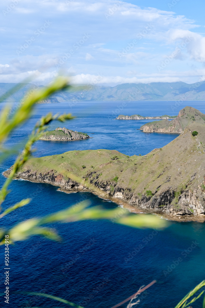 Padar Island is one of the islands in the Komodo National Park. Padar Island has a very amazing landscape, especially if we look at the view from the top of the island.