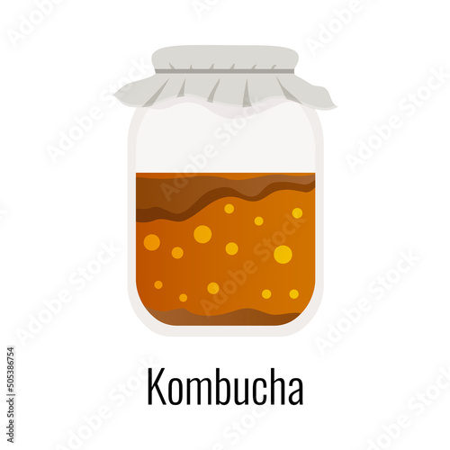 Glass Can Kombucha Composition