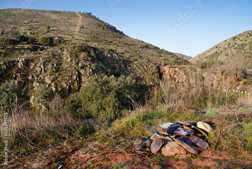 Cerro La Palomera. Avila. España. photo