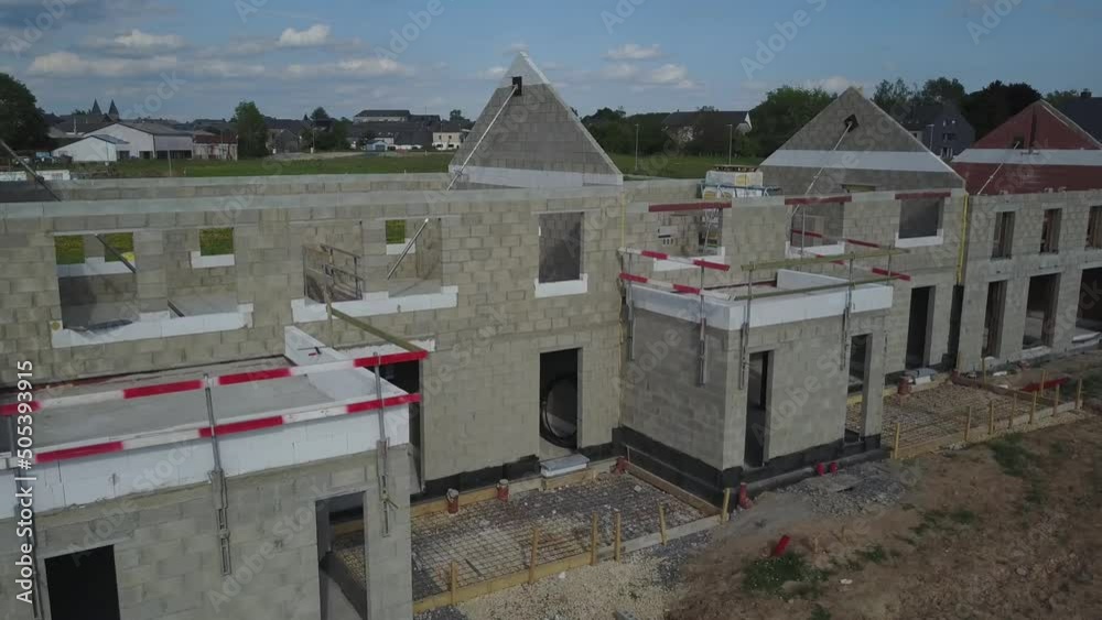 Belgique Habay nouveau lotissement maison construction logement immobilier village 