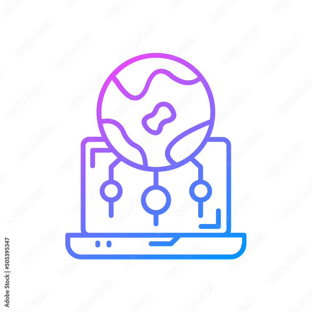 Fototapeta premium Network icon