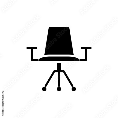 office chair new icon simple vector