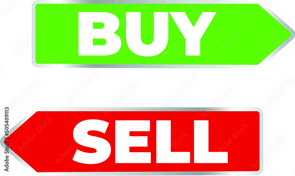 Buy, Sell Forex Trade Sign Buy, Sell Forex Trade Sign