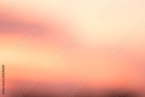 orange smooth gradient blurred background has a little abstract light. soft background for wallpaper,design,graphic and presentation