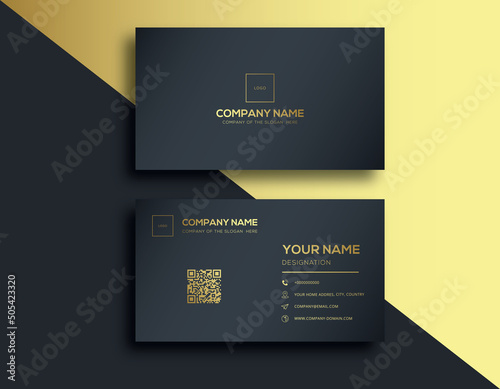 Business card design template, Clean professional business card template, visiting card, business card template.
