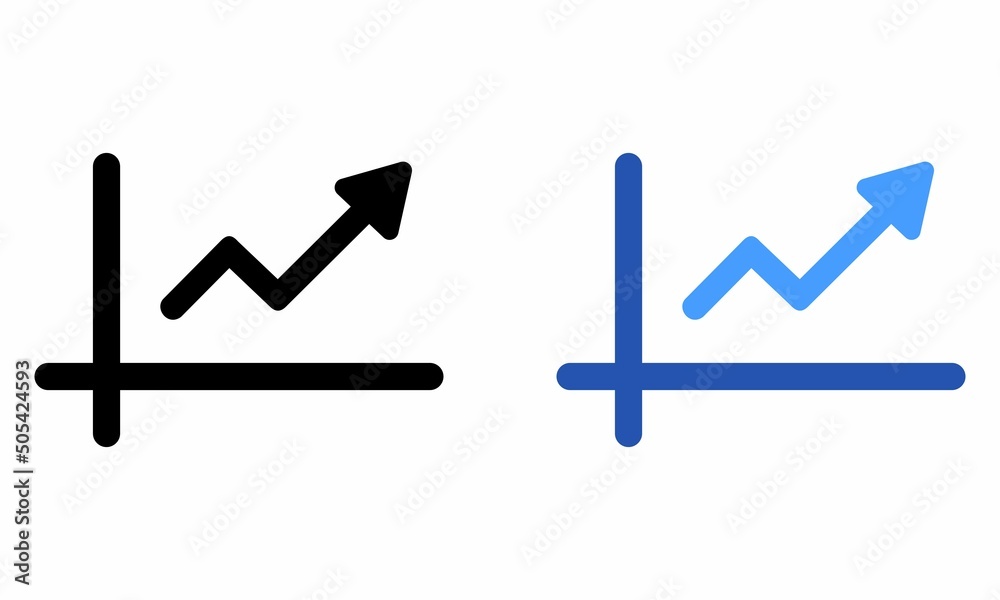 Illustration Vector Graphic of management analytics, marketing money, finance business graph, chart growth icon Illustration Vector Graphic of management analytics, marketing money, finance business graph, chart growth icon