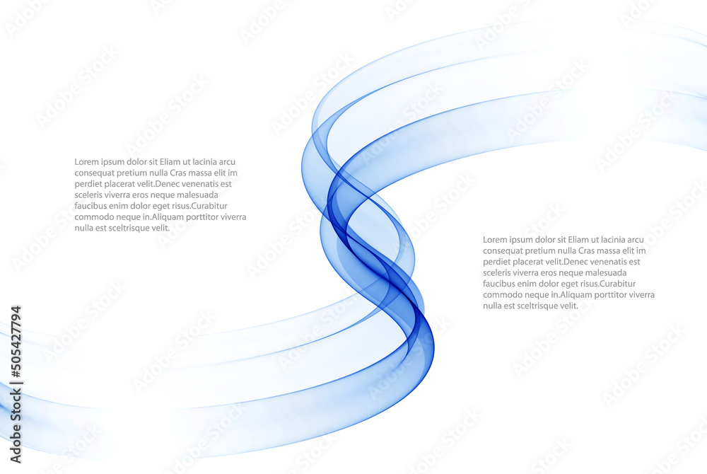Abstract blue wave vector background for brochure design project, website, flyer. Abstract blue wave vector background for brochure design project, website, flyer.