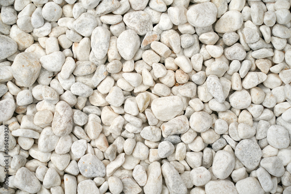 White stones on the floor, background contents, and textures White stones on the floor, background contents, and textures