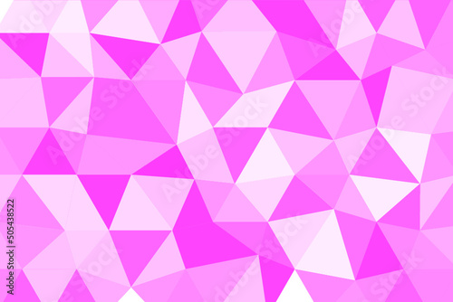 Abstract polygonal tirangle pattern background photo