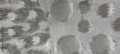 Obraz  z motywem 3d grey szary szarość abstract