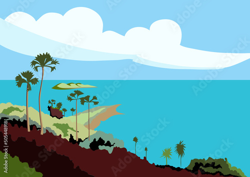 Leam prom thep landscape viewpoint at Phuket Province