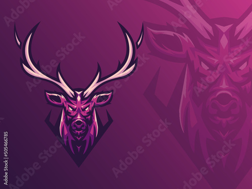 Very professional and unique esports mascot logo. Suitable for the identity of your esports team