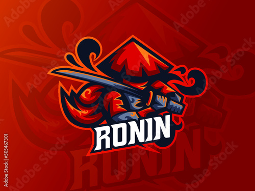 Very professional and unique esports mascot logo. Suitable for the identity of your esports team