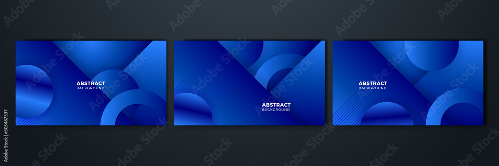 abstract technology particles mesh blue background