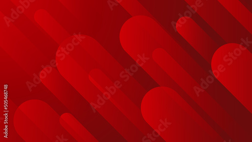 Stylish abstract red background. Vector