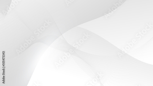 Abstract grey hi-tech polygonal corporate background. Vector stripes minimal light design