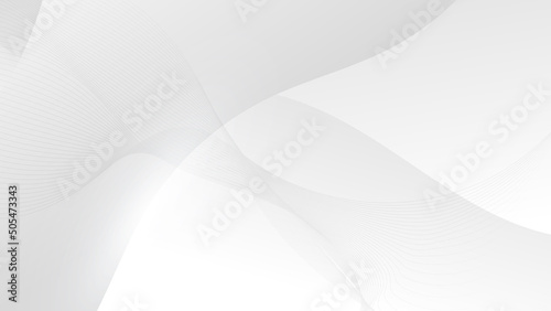 Wallpaper Mural Abstract grey hi-tech polygonal corporate background. Vector stripes minimal light design Torontodigital.ca