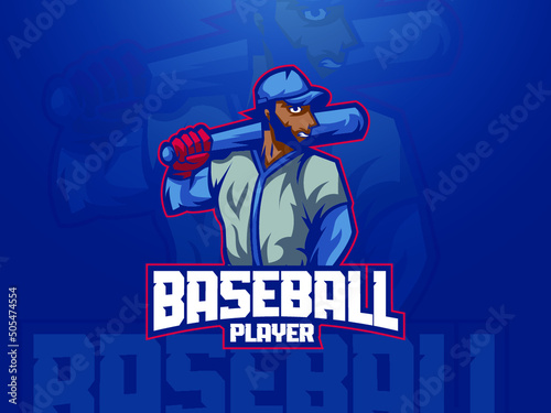 Modern esport mascot logo