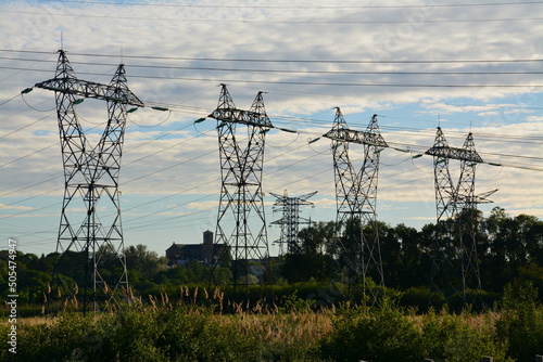 Nantes - Pylônes électriques