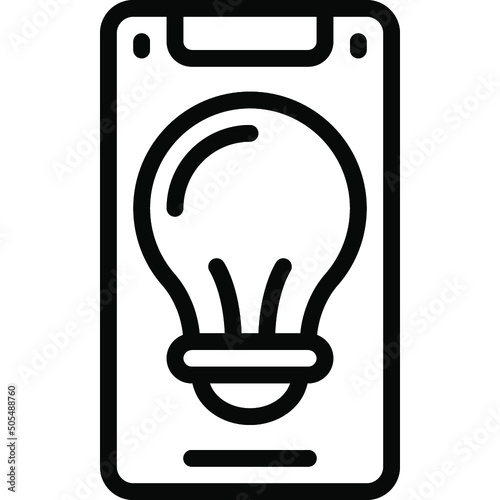 Mobile Lighting App Icon