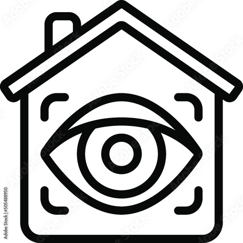 Home Retina Scan Icon