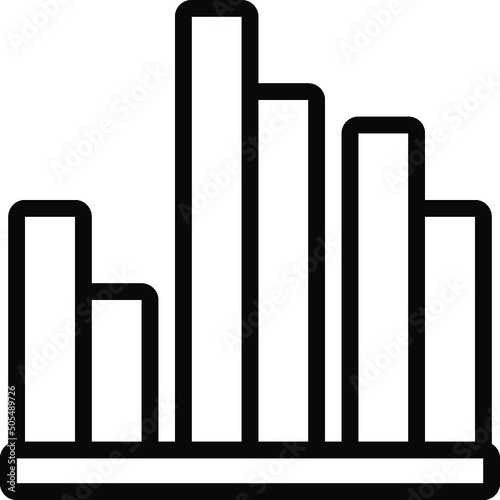 Double Bar Chart Icon