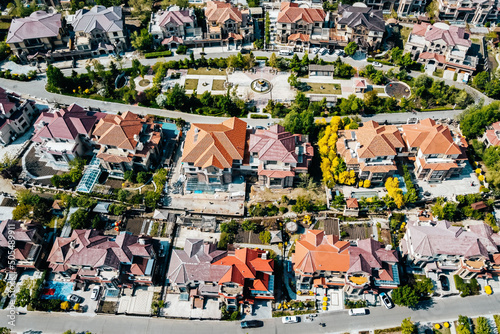 Ciputra Villa buildings in China aerial view photo