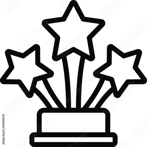 Three Stars Award Icon