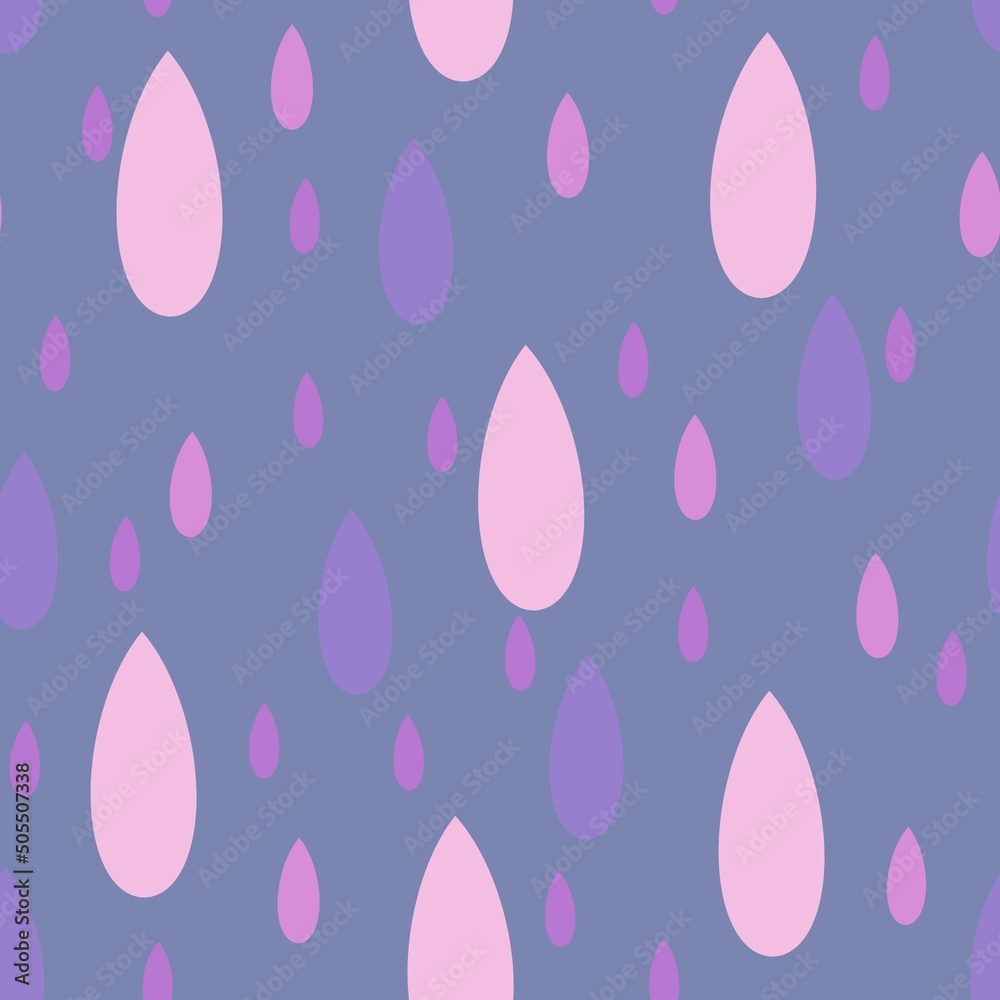Kids seamless water drops pattern for fabrics and textiles and linens and gifts and wrapping paper Kids seamless water drops pattern for fabrics and textiles and linens and gifts and wrapping paper