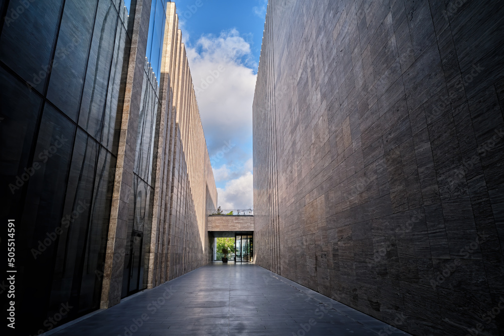 Φωτογραφία Corridor Detail From Ataturk Cultural Center (Ataturk Kultur Merkezi - AKM), Ist