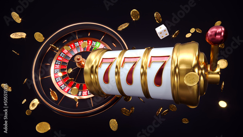 Fotografia Casino background