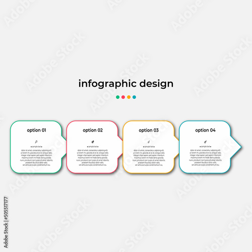 steps timeline infographic template design