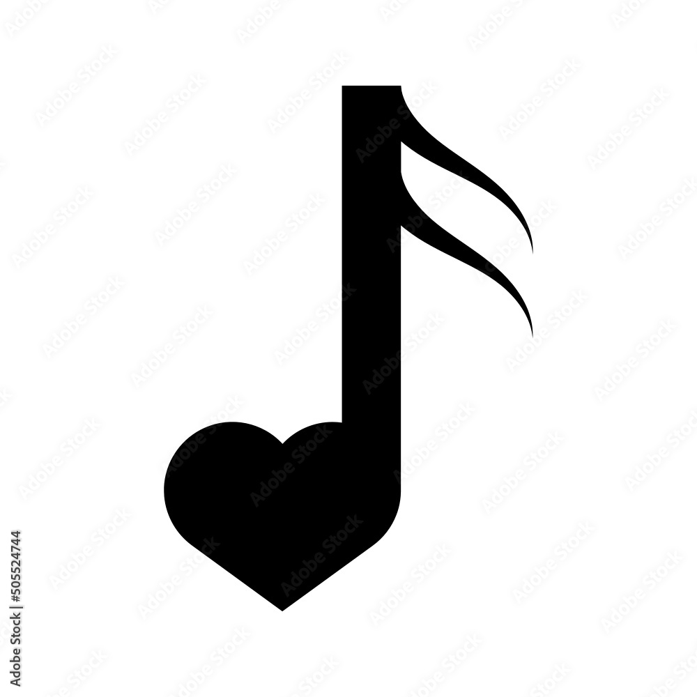 heart music note heart music note