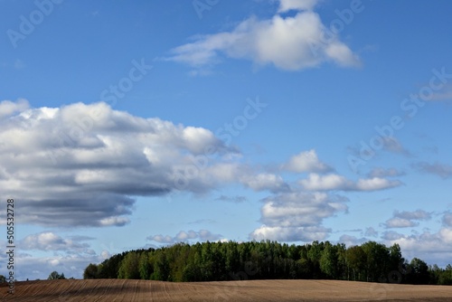 clouds over the field © Raibkashi